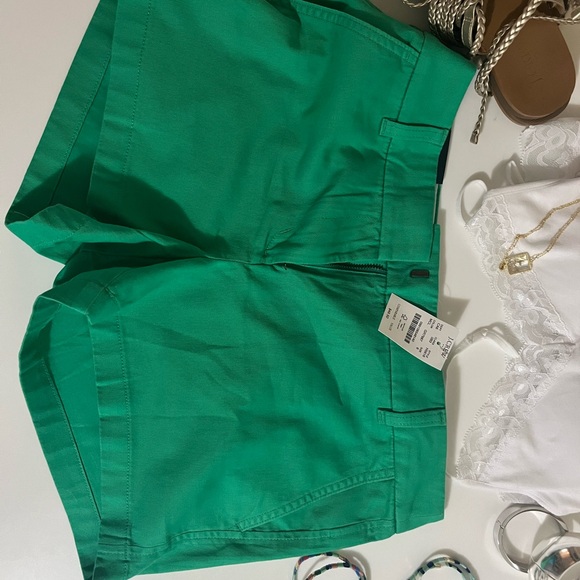 JCREW green shorts size 6 - Picture 5 of 5